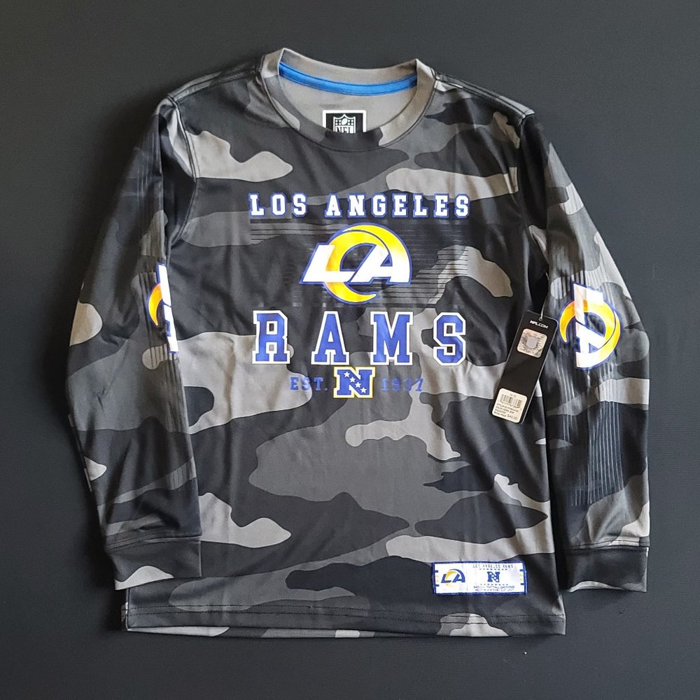 Los Angeles Rams New NFL Football Shirt Boys Size 14 - 16 $40.00